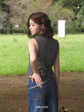 画像をギャラリービューアに読み込む, center line wide denim
