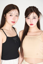 画像をギャラリービューアに読み込む, ribbon stone camisole
